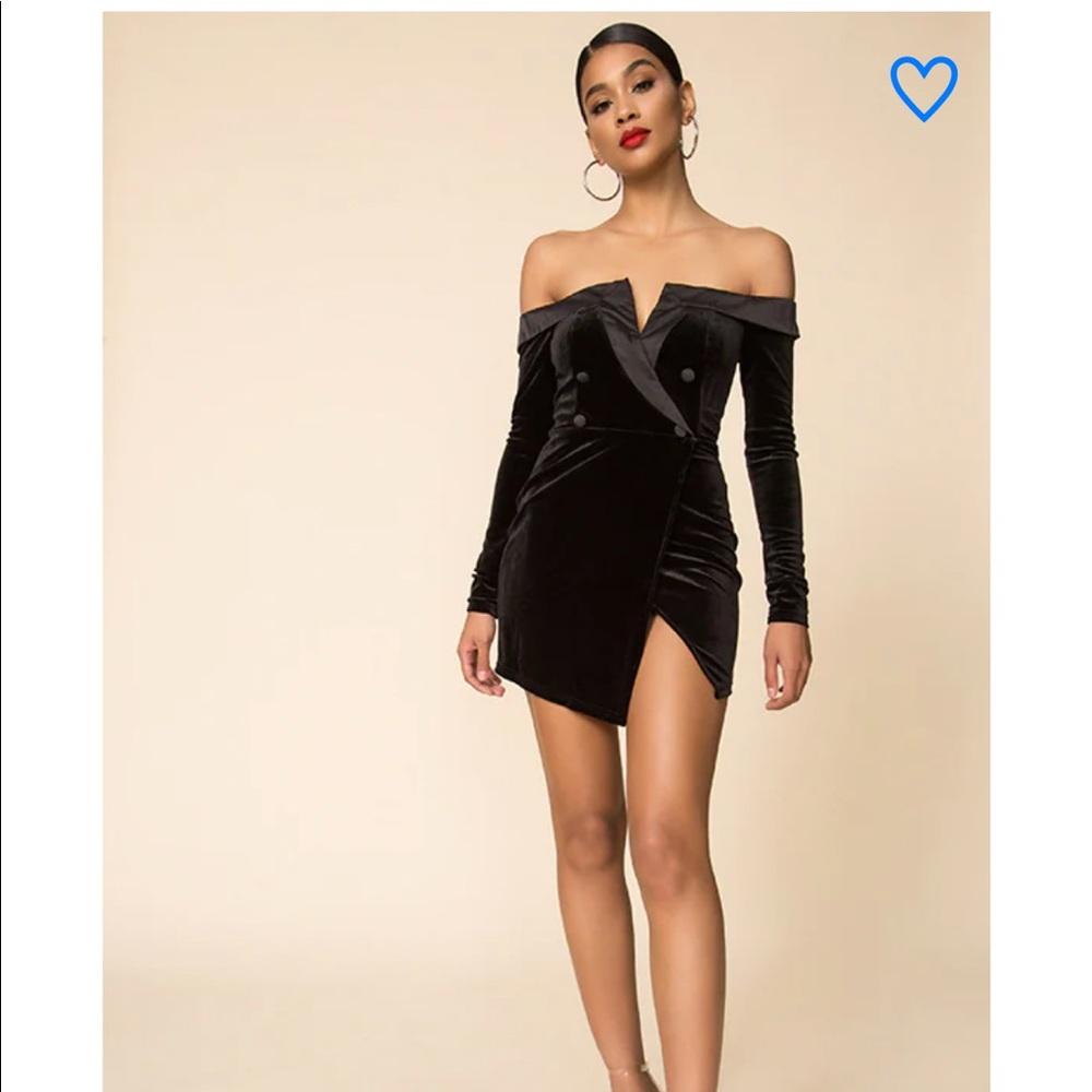 NWT Superdown Velvet Blazer Dress - Picture 9 of 10